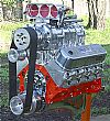 Blown big block with EFI