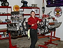 My daughter in the shop
