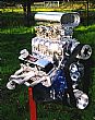 Blown small block street engine